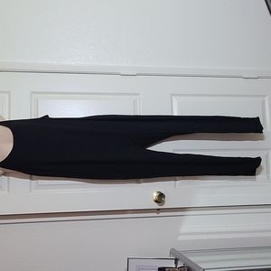 Black Unitard/ bodysuit with spaghetti straps